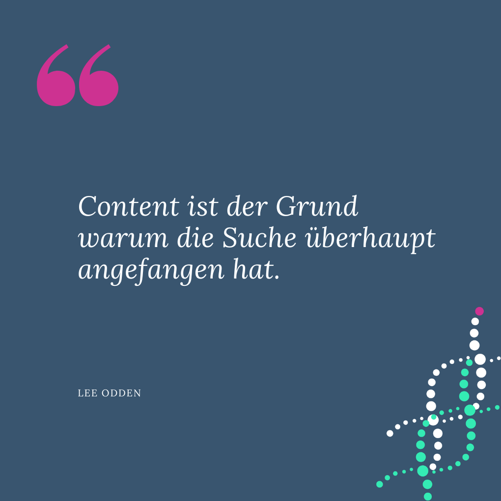 Durchdachter Website Content mit Struktur für mehr Sichtbarkeit.